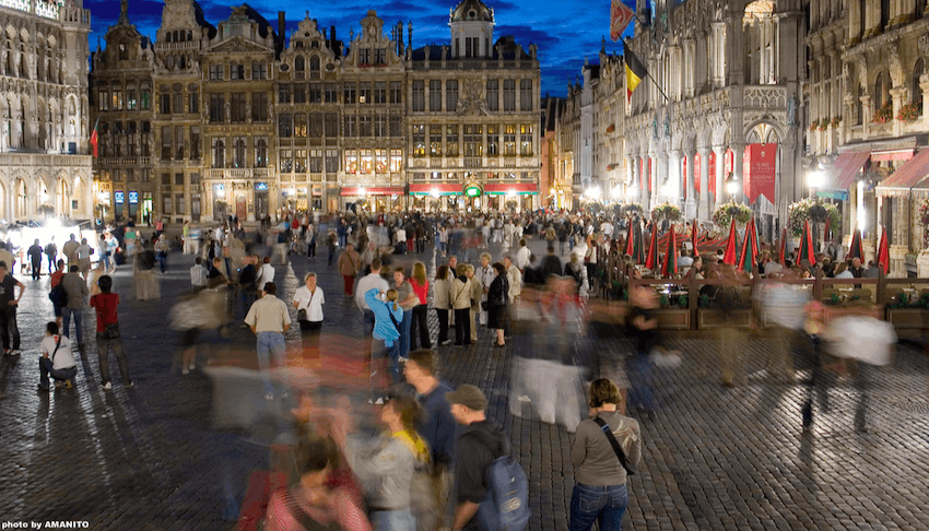 L’affluence des touristes en Belgique en hausse