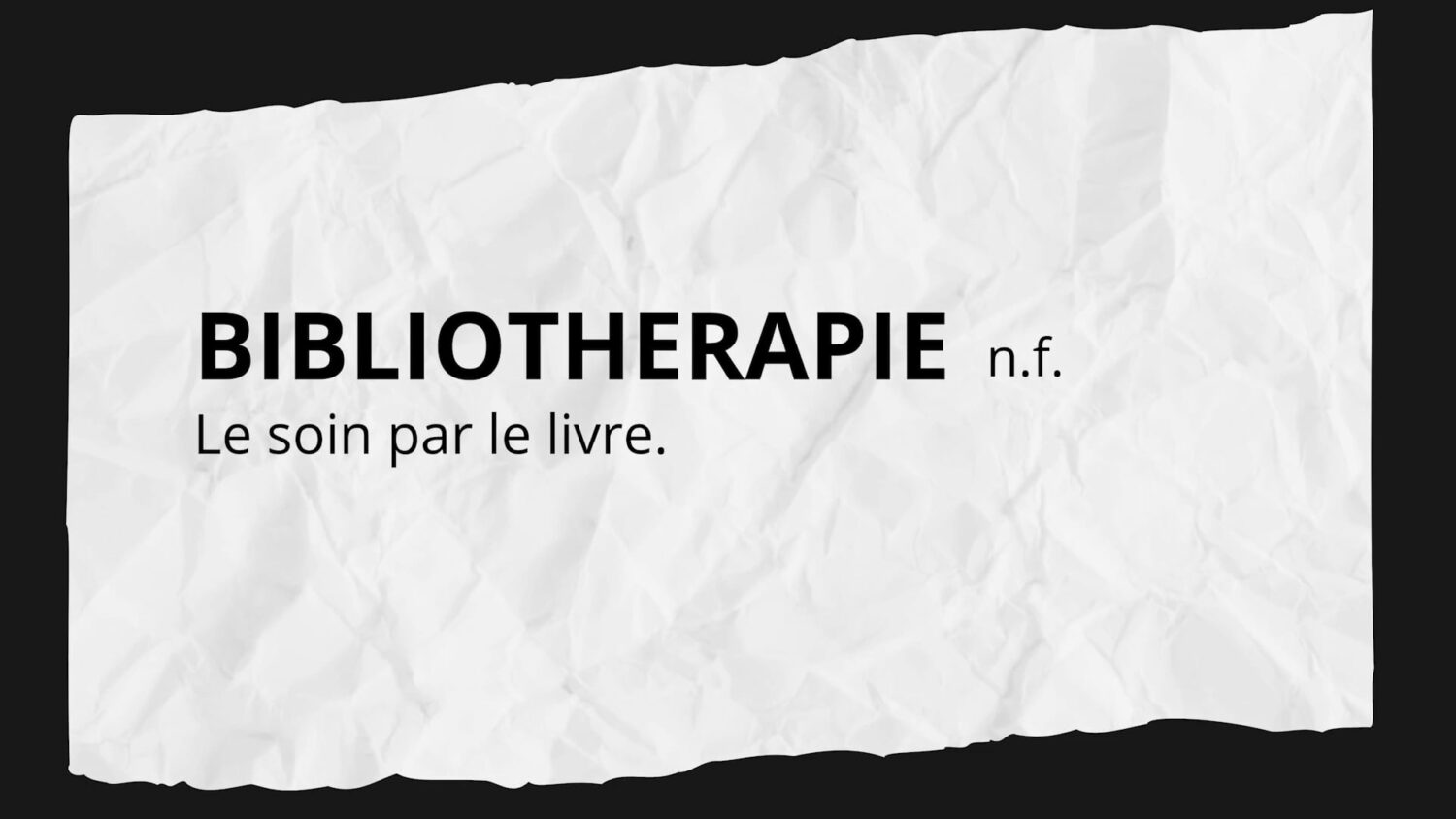 Bibliothérapie Créative